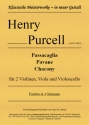 Passacaglia, Pavane und Chacony fr 2 Violinen, Viola und Violoncello