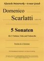 5 Sonaten fr Streichquartett