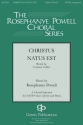 Christus Natus Est SATB and opt. Orchestra Set Of Parts