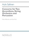 Concerto for Two Accordions 2 Accordions Book & Part[s]