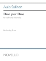 Duo Per Due Violin and Cello Book & Part[s]