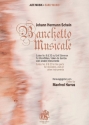 Banchetto Musicale - Suiten Nr.8 & 20 zu fünf Stimmen für 5 Blockflöten (Violen da Gamba oder andere Instr) Partitur und Stimmen