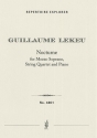 Nocturne for Mezzo Soprano, String Quartet and Piano Choir/Voice & Instrument(s)