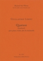 Quatuor pour Piano, Violon, Alto & Violoncelle  (Piano performance score & parts) Strings with piano Piano Performance Score & 3 string parts