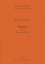 Sonata for violin and piano Op. 16 (Piano performance score & part) Strings with piano Piano Performance Score & Solo Violin