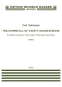 The Downfall Of Judith Shakespeare Mezzo-Soprano, Oboe, Violin, Cello and Piano Set