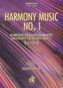 Harmony Music No.1 fr Blockfltenquintett (SATBSb) Partitur und Stimmen