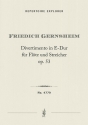 Divertimento in E Major for Flute and Strings Op. 53 Chamber Music