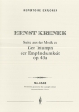 Suite from Der Triumph der Empfindsamkeit Op. 43a for small orchestra (from the music to Goethes  Orchestra
