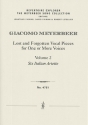 Lost and Forgotten Vocal Pieces for One or More Voices / Volume 2: Six Italian Ariette (first print) Vocal Music & Orchestra/Chamber Music Group/Keyboard Performance Score