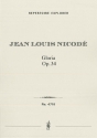 Gloria! A Storm and Sun Hymn. Symphony in one movement Op. 34, for large orchestra, organ, and mixed Choir/Voice & Orchestra with extra booklet including Nicode's additional introduction with text and music examples