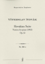 Slovakian Suite, Version for piano Op. 32 (1903) Solo Works Performance Score