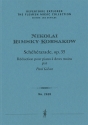 Schhrazade, op. 35, rduction pour piano  deux mains The Flemish Music Collection Performance Score