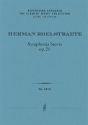 Symphonia brevis Op. 21 for string orchestra (score and parts / first print) The Flemish Music Collection Set Score & Parts