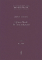Hidden Music for flute and piano (First print / score and part) Chamber Music with Piano Score & Part