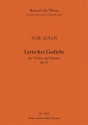 Lyrisches Gedicht (lyrical poem) for violin and piano Op. 21 (Piano performance score & part) Strings with piano Piano Performance Score & Solo Violin