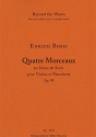 Four pieces in the form of a suite for pianoforte and violin Op. 99 (2 performance scores) Strings with piano Piano Performance Score & Solo Violin