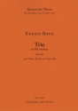 Trio in D minor for Piano, Violin and Violoncello Op. 107 (Piano performance score & parts) Strings with piano Piano Performance Score & 2 string parts