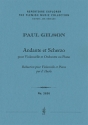 Andante et Scherzo pour Violoncelle et Orchestre ou Piano. Reduction pour Violoncelle et Piano par F The Flemish Music Collection Piano Performance Score & Solo Violoncello