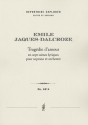 Tragdie damour in seven lyrical scenes for soprano and orchestra (first print) Choir/Voice & Orchestra