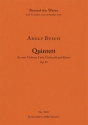 Quintett  fr 2 Violinen, Viola, Violoncell und Klavier Partitur und Stimmen