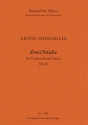 Two Pieces (Romanze and Humoreske) for violoncello and piano Op. 16 (Piano performance score & part) Strings with piano Piano Performance Score & Solo Violoncello