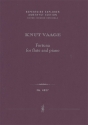 Fortuna for flute and piano (first print, score & part) Chamber Music with Piano Score & Part
