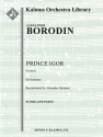 Prince Igor: Overture (f/o score) Scores