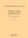 Theme and Variations Trompete und Klavier Klavierauszug