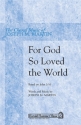 For God So Loved the World SATB Chorpartitur