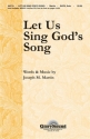 Let Us Sing God's Song SATB and Flute Chorpartitur