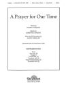 A Prayer for Our Time Instrumental Accompaniment Stimmensatz