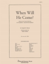 When Will He Come? Orchestra Partitur + Stimmen