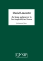 As long as forever is Tenor and Piano Vocal Score