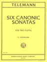 6 canonic Sonatas for 2 flutes