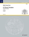 6 Choral-Et�den f�r Orgel