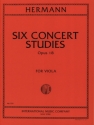 6 Concert Studies op.18 for viola
