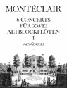 6 Concerts Nr.1-3 f�r 2 Altblockfl�ten ohne Bass Spielpartitur