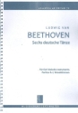 6 Deutsche T�nze f�r flexibles Ensemble Partitur und Stimmen