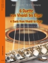 6 Duette von Vivaldi bis Elgar f�r Fl�te (Blockfl�te) und Gitarre Spielpartitur