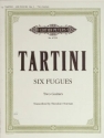 6 Fugues op.1 f�r 2 Gitarren NORMAN, THEODORE, TRANSKRIPTION
