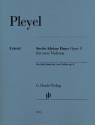 6 kleine Duos op.8 f�r 2 Violinen Partitur und Stimmen