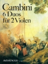 6 konzertante Duos f�r 2 Violen
