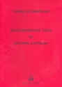 6 l�ndlerische T�nze f�r Klarinette und Klavier
