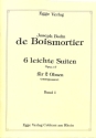 6 leichte Suiten op.17 Band 1 (Nr.1-3) f�r 2 Oboen