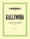 6 Nocturnes op.186 f�r Viola und Klavier