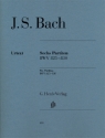 6 Partiten BWV 825-830 f�r Klavier