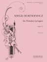 6 pens�es lyriques op.11 f�r Klavier