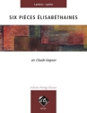 6 Pi�ces �lisab�thains pour 2 guitares partition