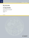 6 Quartette Band 1 (Nr.1-3) f�r Fl�te, Klarinette, Horn und Fagott Stimmen